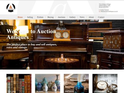 Website Upgrade for Auction House