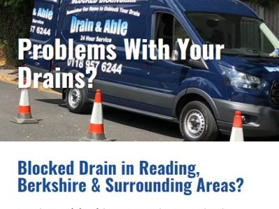 mobile friendly website for reading drainage company
